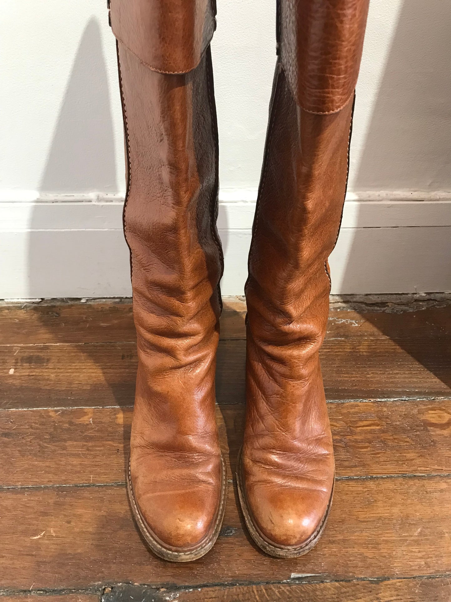 Bottes Chloé camel T.36