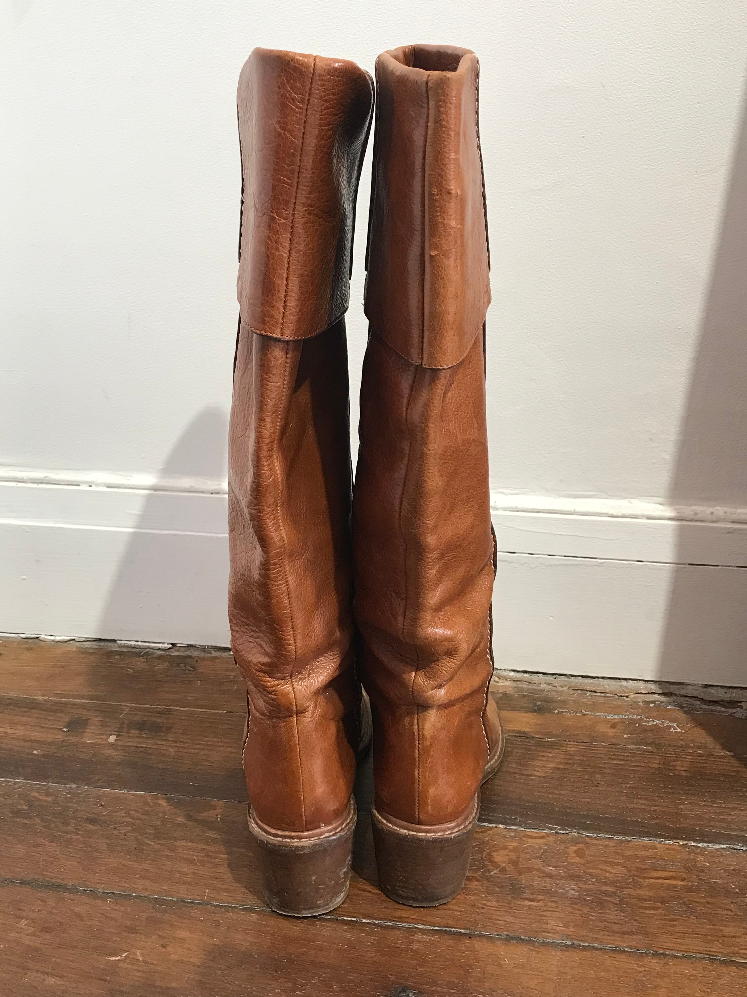 Bottes 2024 vintage camel