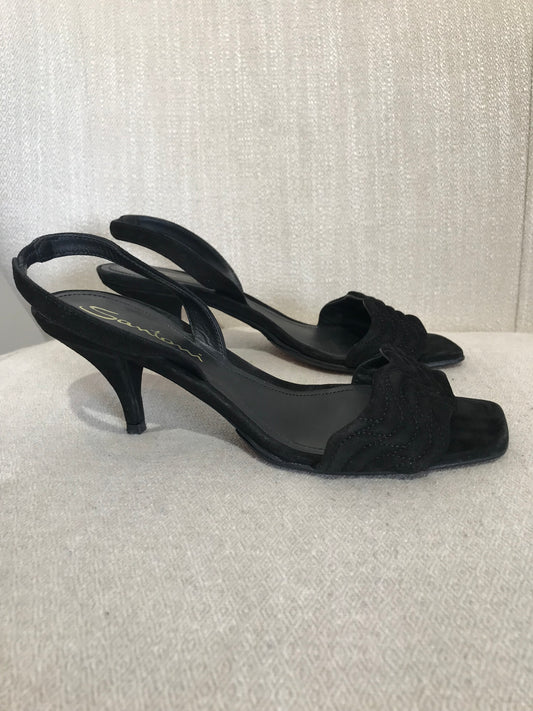 Sandales Santoni noires T.37