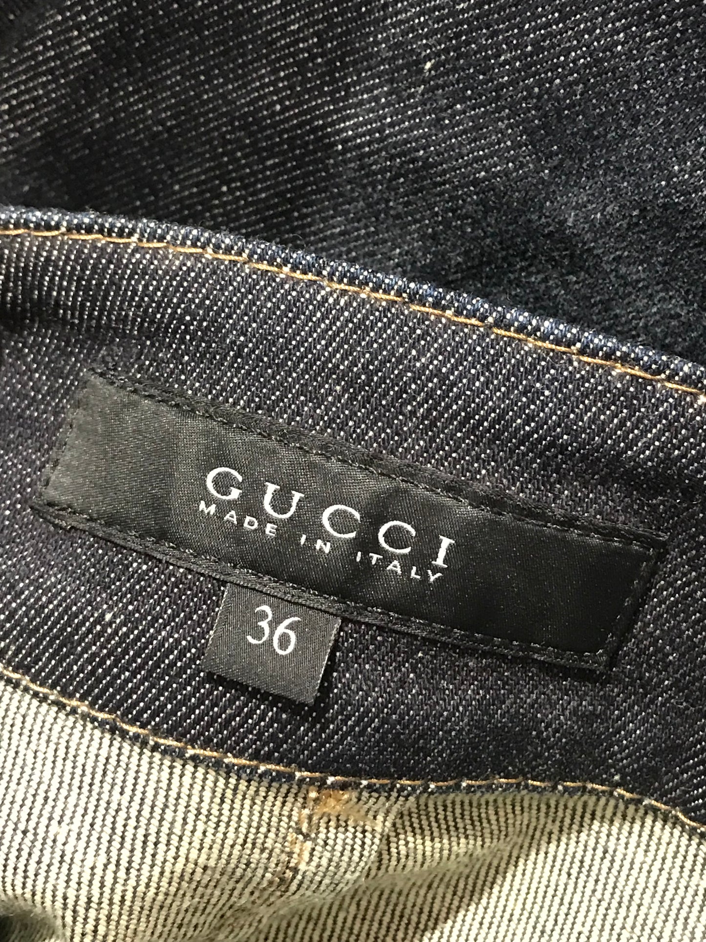 Jeans Gucci bleu T.36