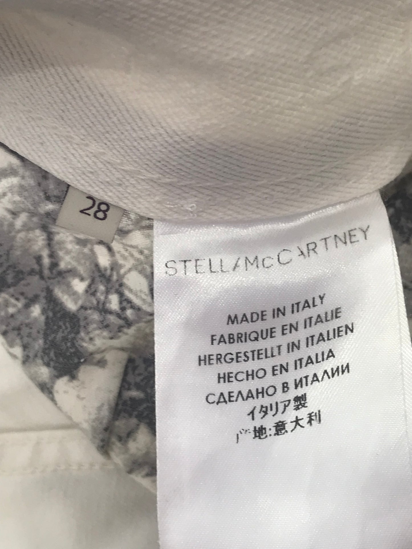 Jeans Stella McCartney blanc T.28