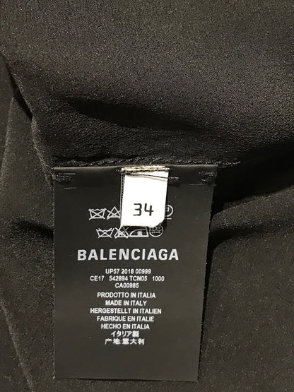 Chemise Balenciaga noire T.34