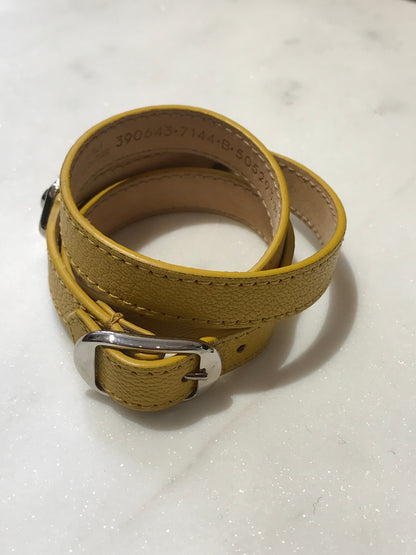 Bracelet Balenciaga jaune T.M