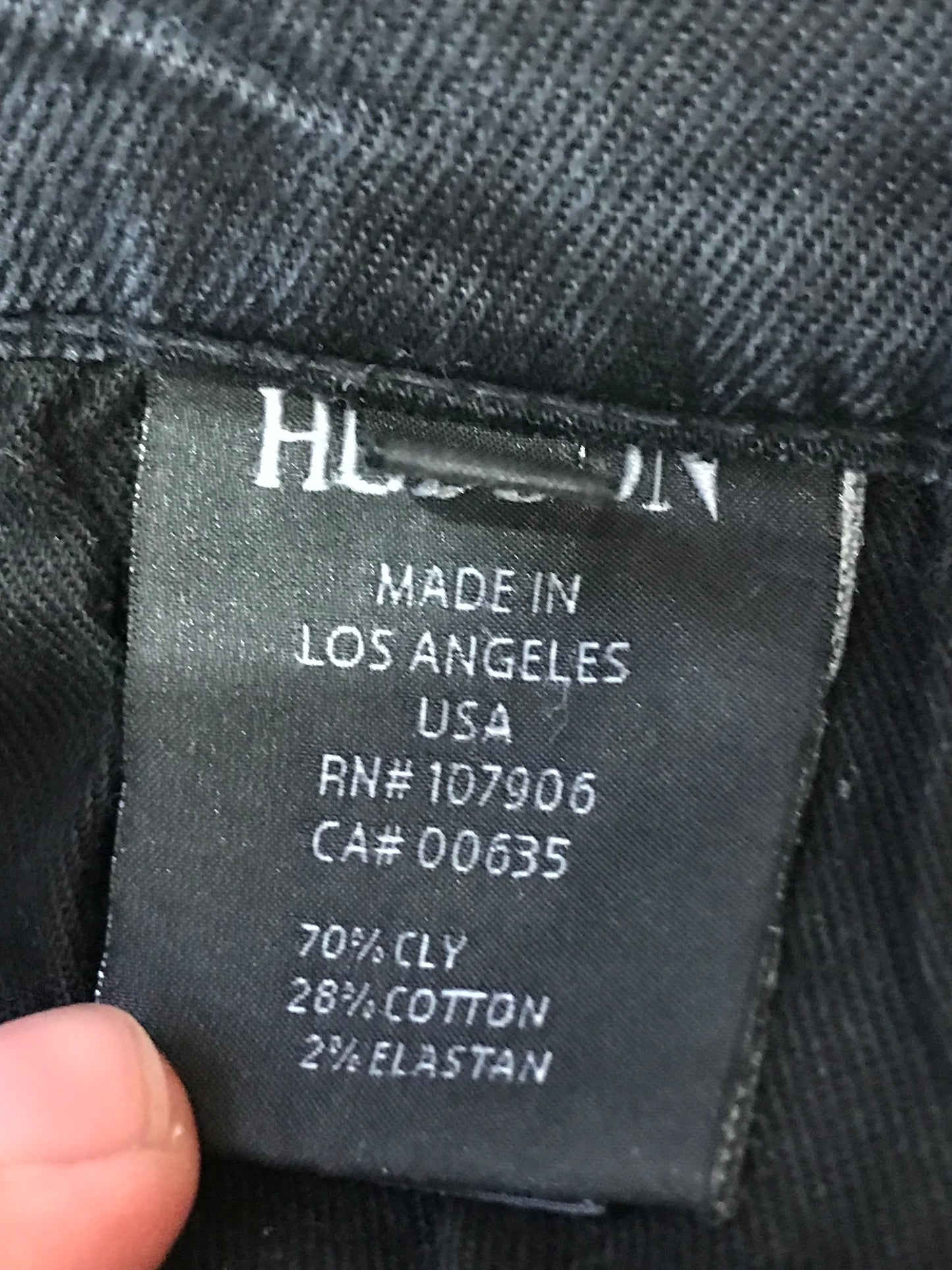 Jeans Husdon noir T.28