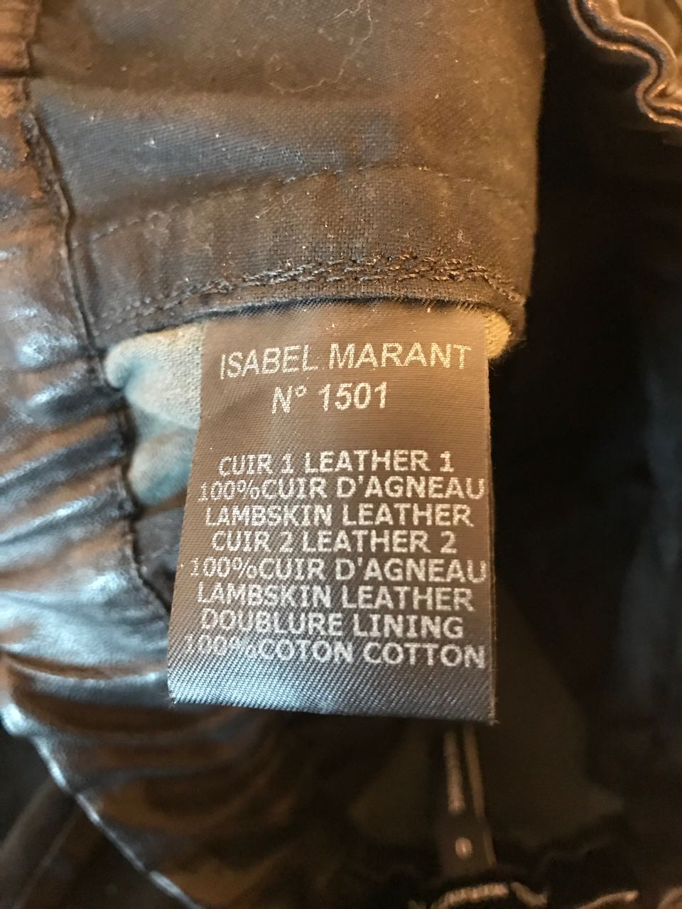 Pantalon Isabel Marant daim T.0