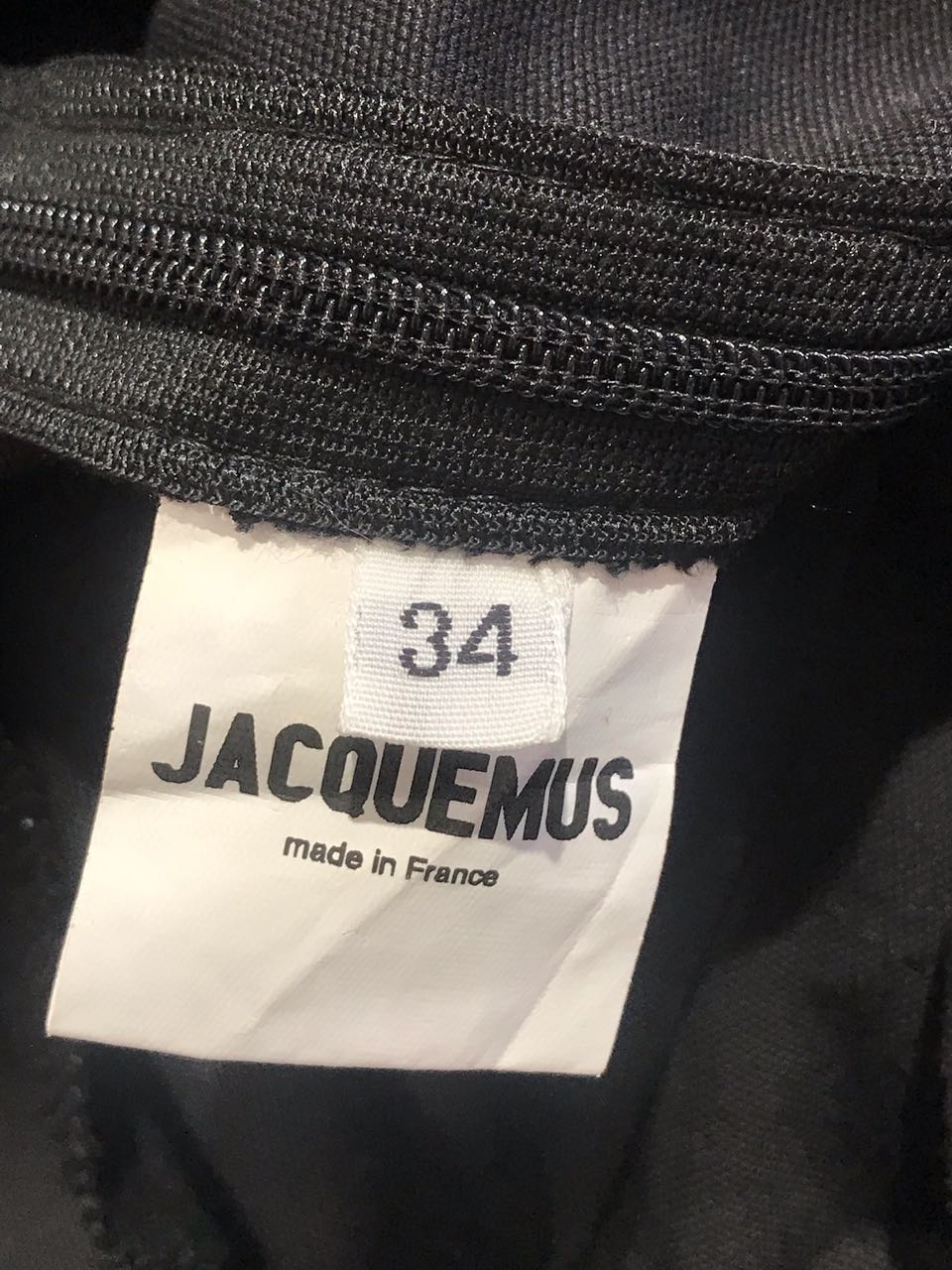 Jupe Jacquemus noire T.34