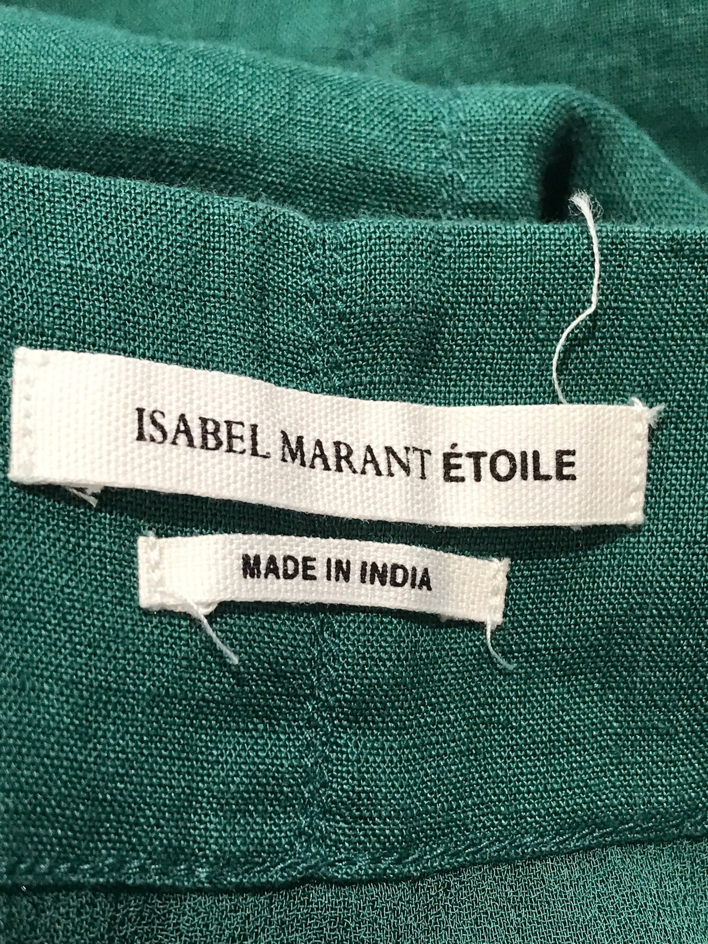 Jupe Isabel Marant verte T.34