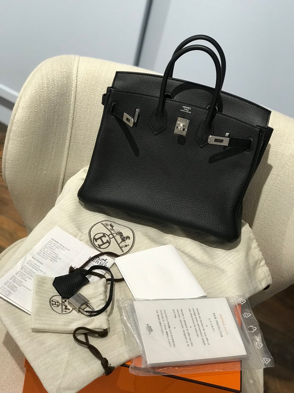 Sac Herm s Birkin 25 Togo Neuf Closet2Closet.Paris