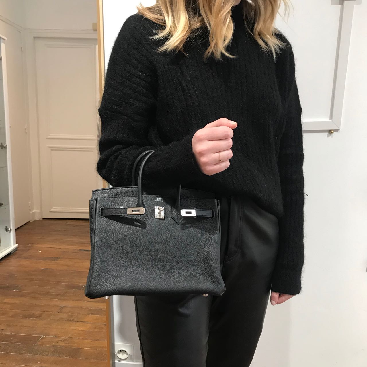 Sac Hermes Birkin 25 Togo Neuf Closet2Closet.Paris