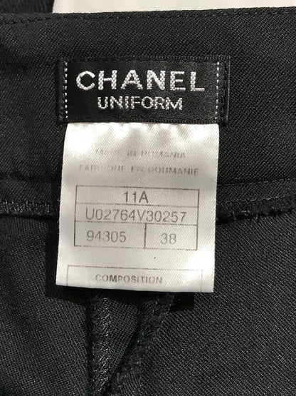 Pantalon Chanel noir T.38