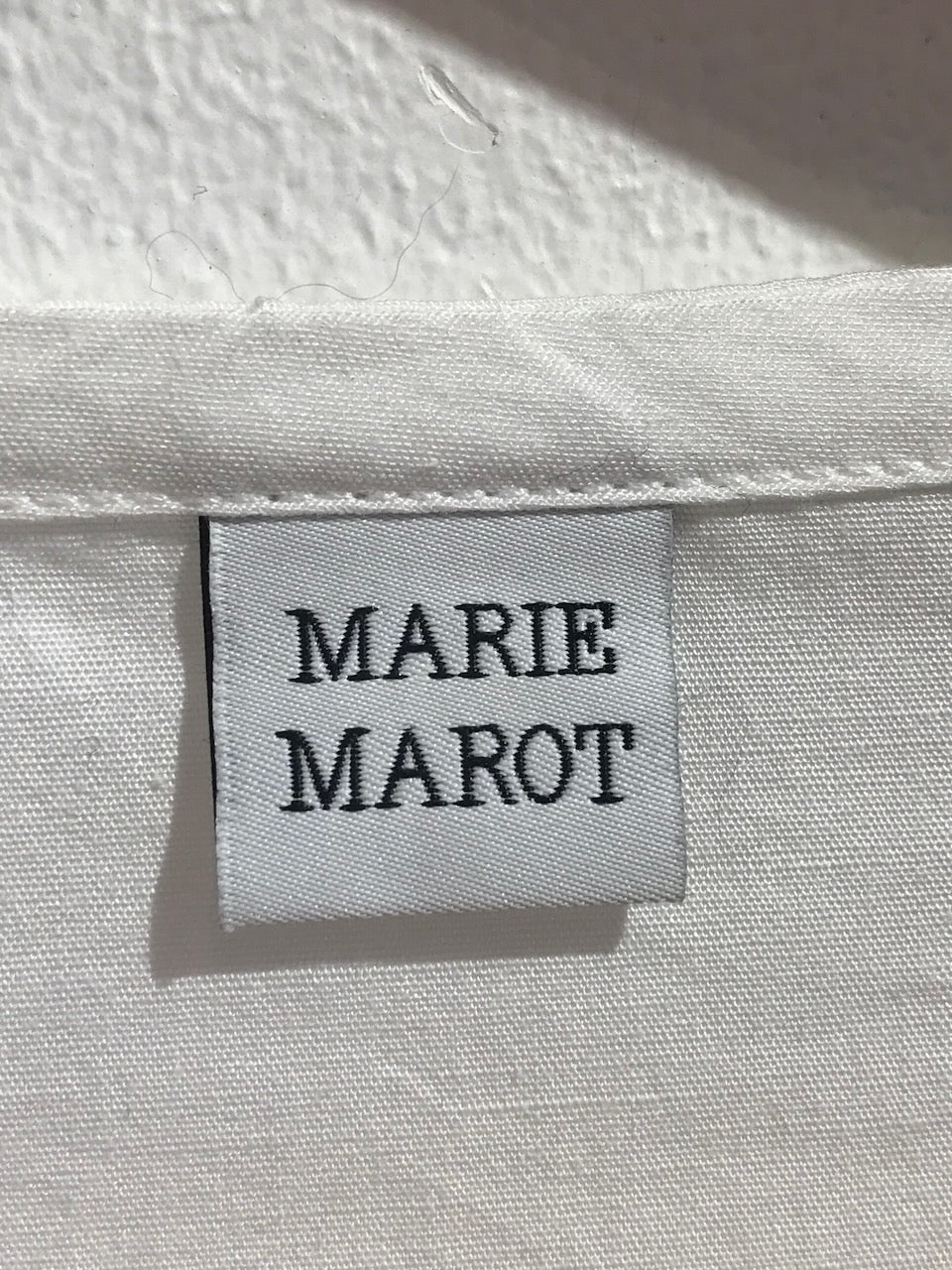 Chemise Marie Marot blanche T.M